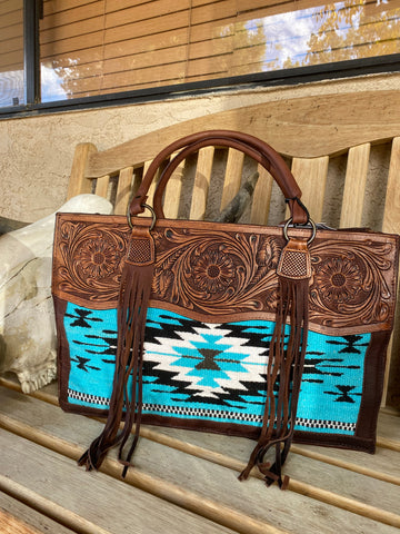 Turquoise Sky Briefcase